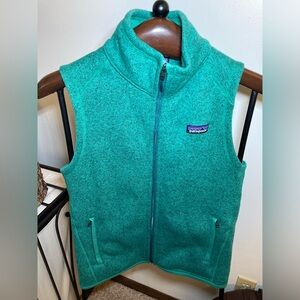 Patagonia vest women’s emerald green small